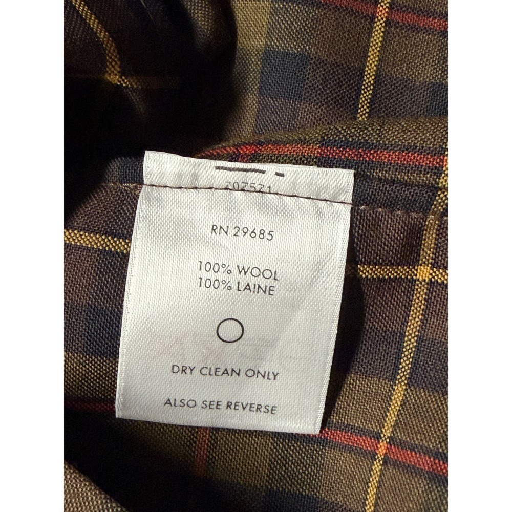 Pendleton Board Shirt Mens XXXL Brown Plaid 100% Wool Long Sleeve Button Up 3XL - Picture 5 of 7